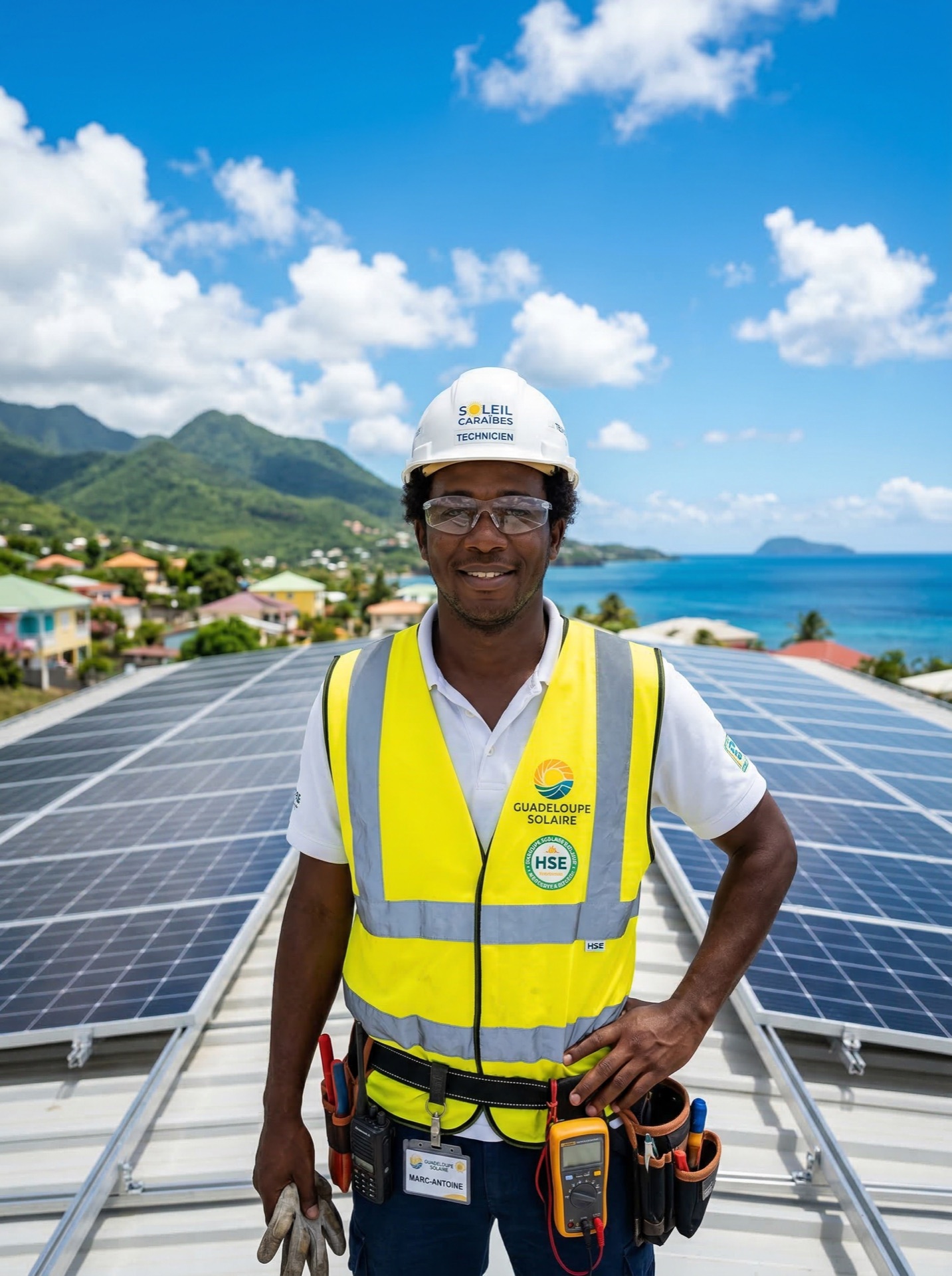 Technicien installation solaire Guadeloupe